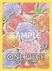 One Piece Card Game Official Sleeves: Assortment 4 - Devil Fruit (70-Pack)